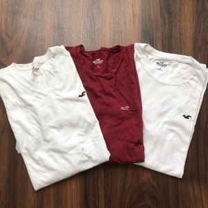 Lot of 3 Hollister Must-Have Tees
